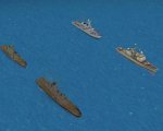Advanced destroyers and missile cruisers