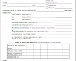 Addendum 1 to the Grain Stability Calculation Form (Empty form)